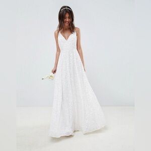 ASOS beaded Josie bridal gown size 2 NWT